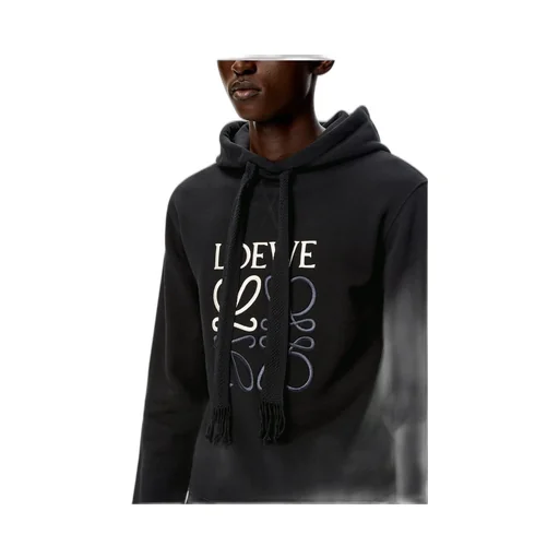 LOEWE Anagram regular fit hoodie in cotton