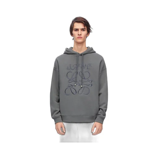 Relaxed fit hoodie in cotton
