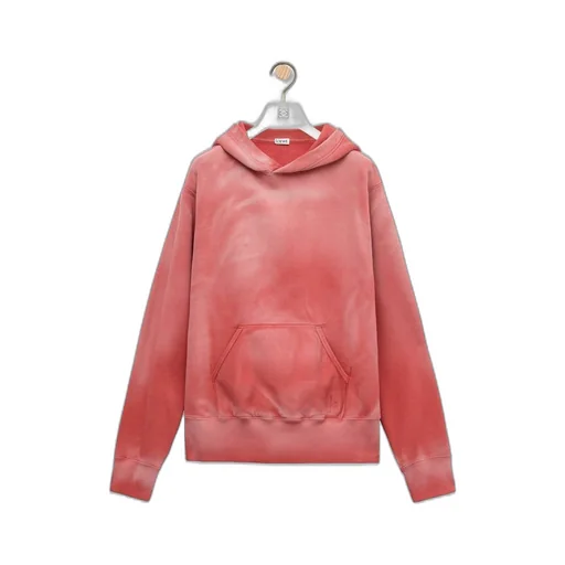 Slim fit hoodie in cotton