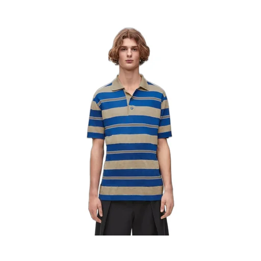 Polo sweater in silk