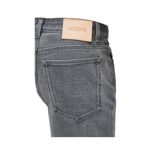 Bootleg jeans in denim