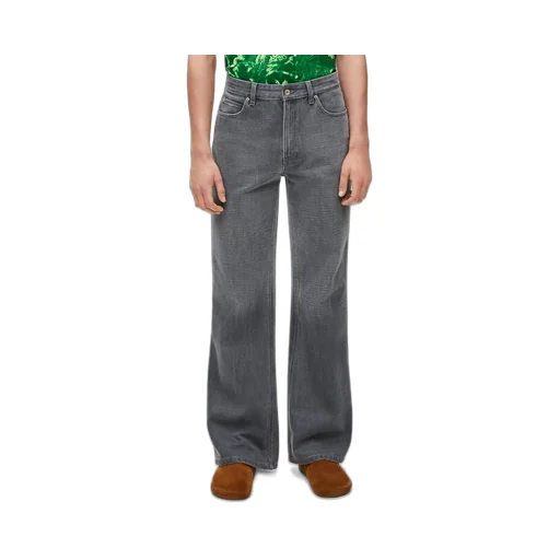 Bootleg jeans in denim