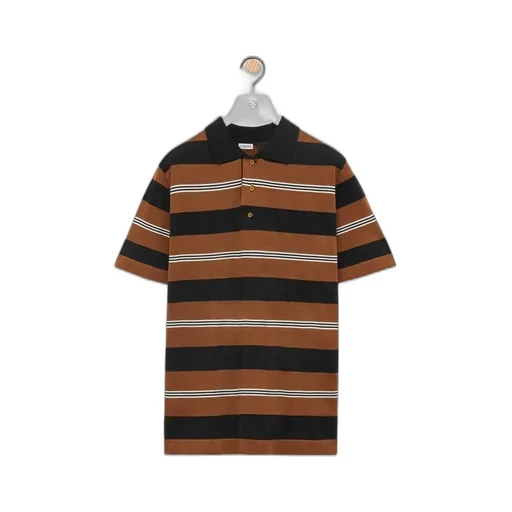 Polo sweater in silk