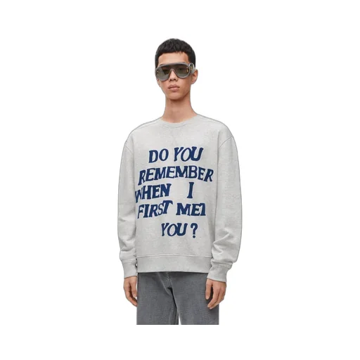 Regular fit sweatshirt in cotton