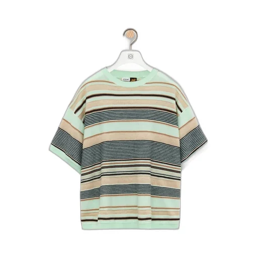 Sweater in linen and cotton