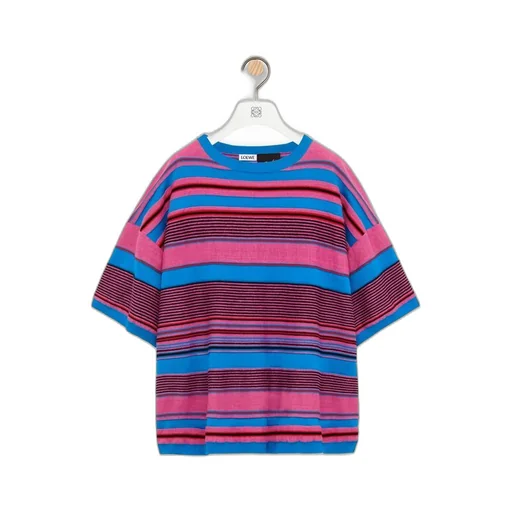 Sweater in linen and cotton