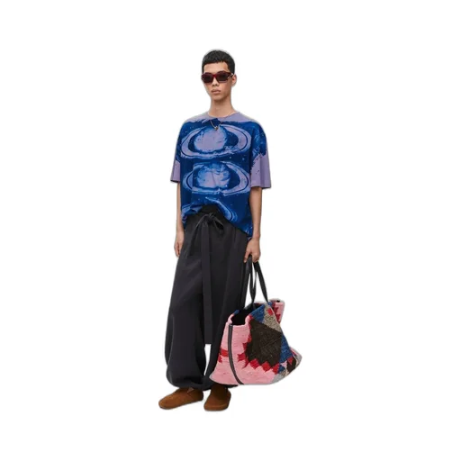 Loose fit T-shirt in cotton