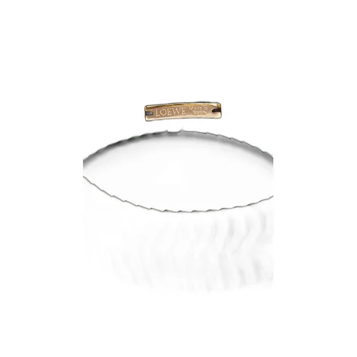 Interlock bangle in classic calfskin