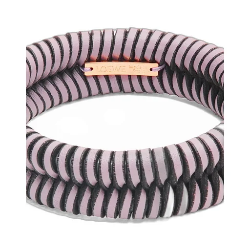 Interlock bangle in classic calfskin
