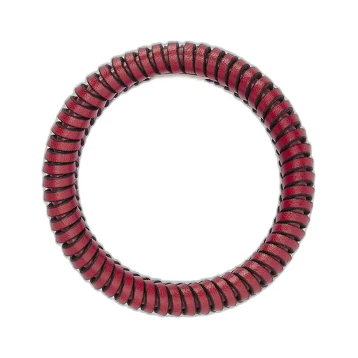 Interlock bangle in classic calfskin