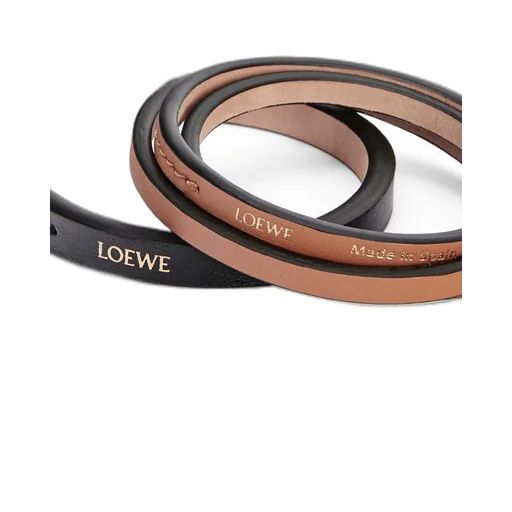 Double bangle set in classic calfskin