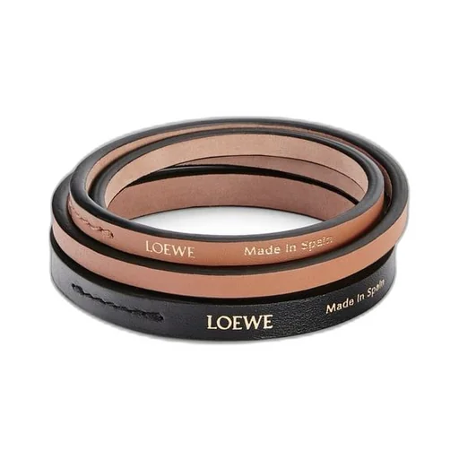 Double bangle set in classic calfskin