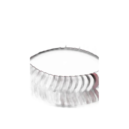 Interlock bangle in classic calfskin