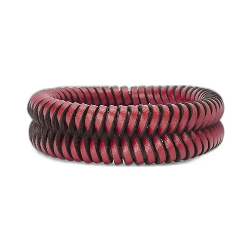 Interlock bangle in classic calfskin