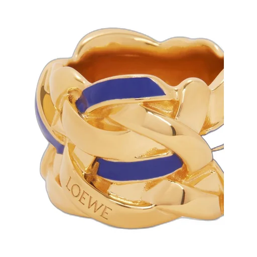 Nest ring in sterling silver and enamel