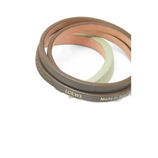 Double bangle set in classic calfskin
