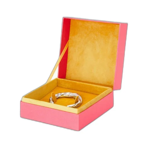 Small nappa twist cuff in sterling silver