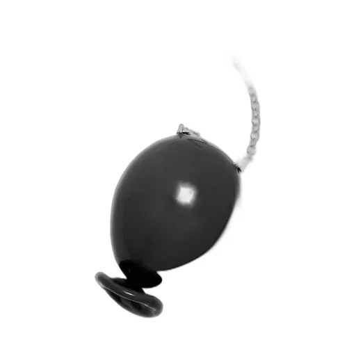 Balloon pendant in sterling silver and enamel