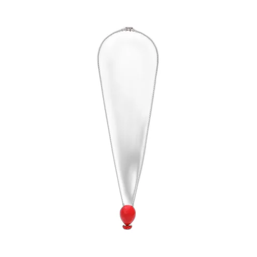 Balloon pendant in sterling silver and enamel