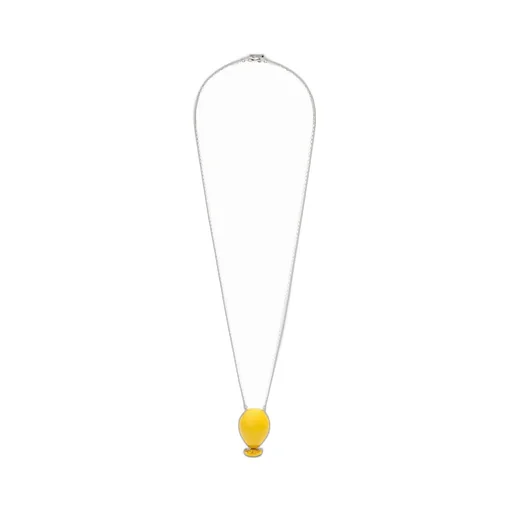 Balloon pendant in sterling silver and enamel