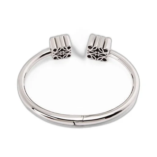 Anagram cuff in sterling silver