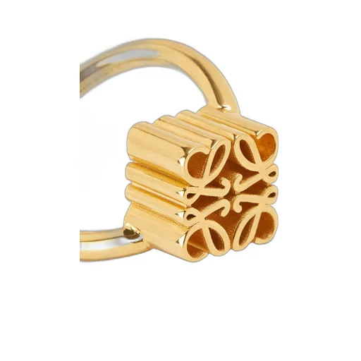 Single Anagram ring in sterling silver