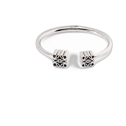 Anagram cuff in sterling silver
