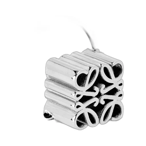 Single Anagram ring in sterling silver