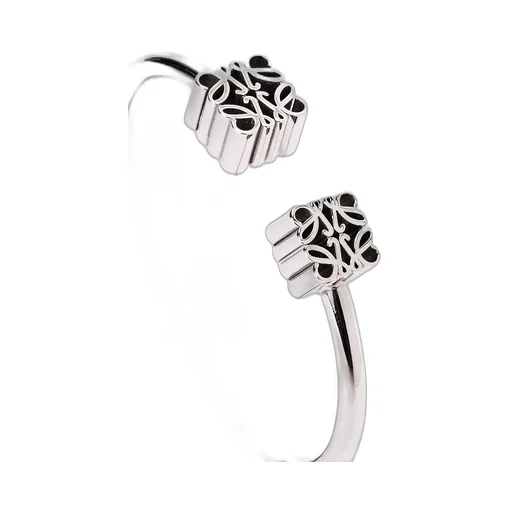 Anagram cuff in sterling silver