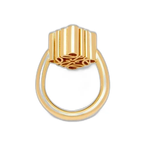 Single Anagram ring in sterling silver