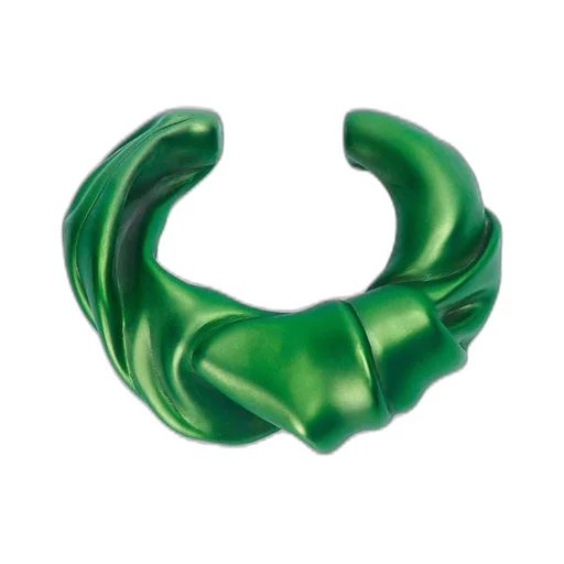 Large nappa twist cuff in sterling silver
