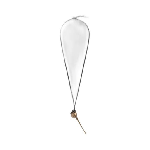Poppy seed pendant in brass and enamel