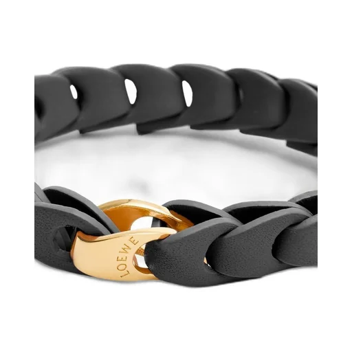 Woven bracelet in calfskin
