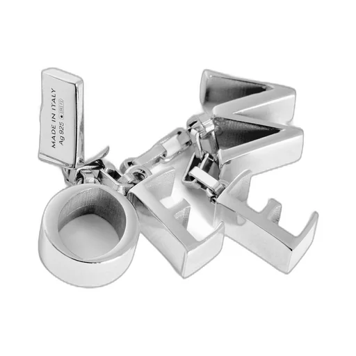 LOEWE earrings in sterling silver