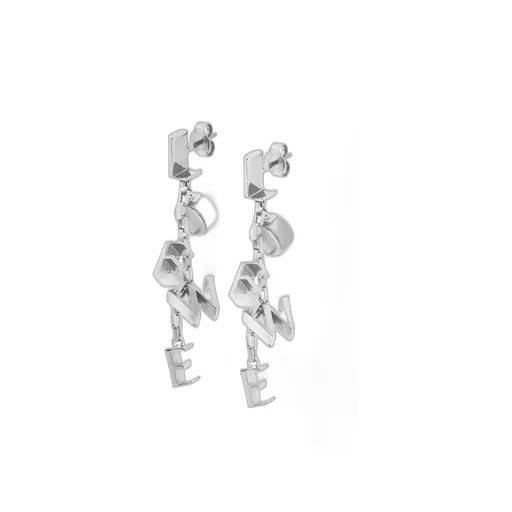 LOEWE earrings in sterling silver