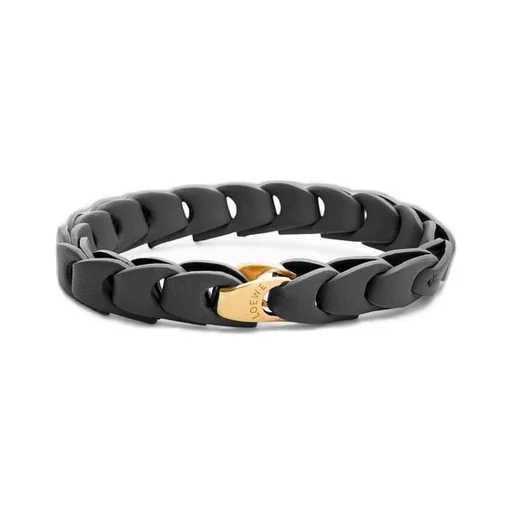 Woven bracelet in calfskin