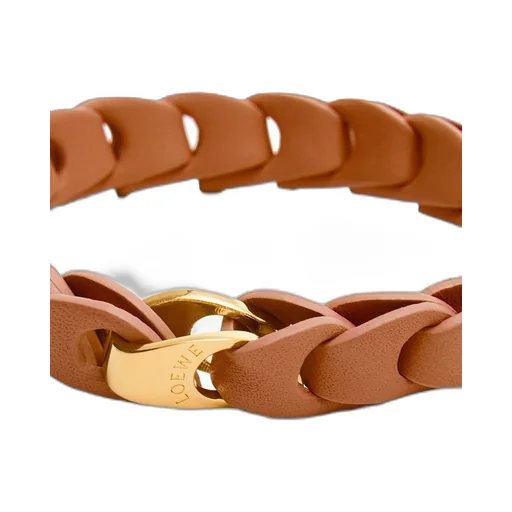 Woven bracelet in calfskin