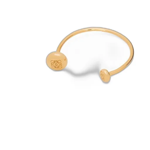 Anagram Pebble cuff in sterling silver