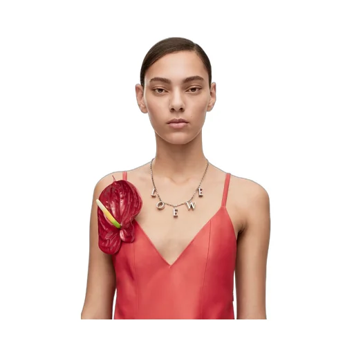 LOEWE necklace in sterling silver