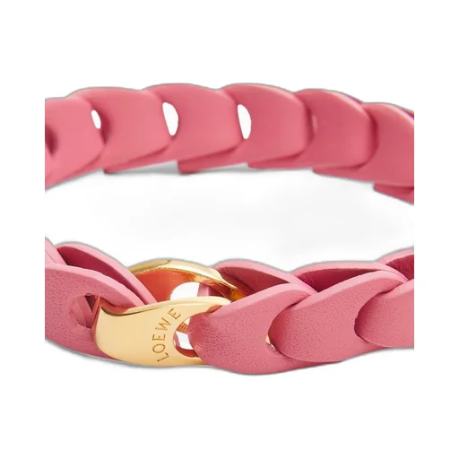 Woven bracelet in calfskin