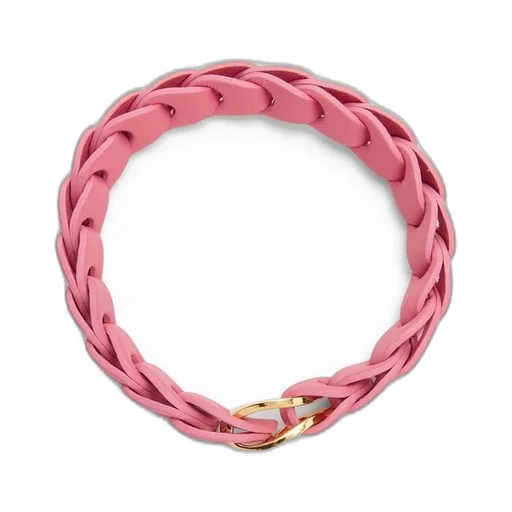 Woven bracelet in calfskin