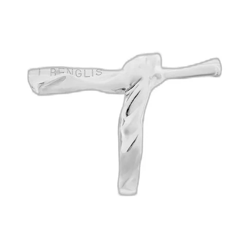 Knuckle Not ring in white gold