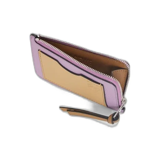 Coin cardholder in soft grained calfskin