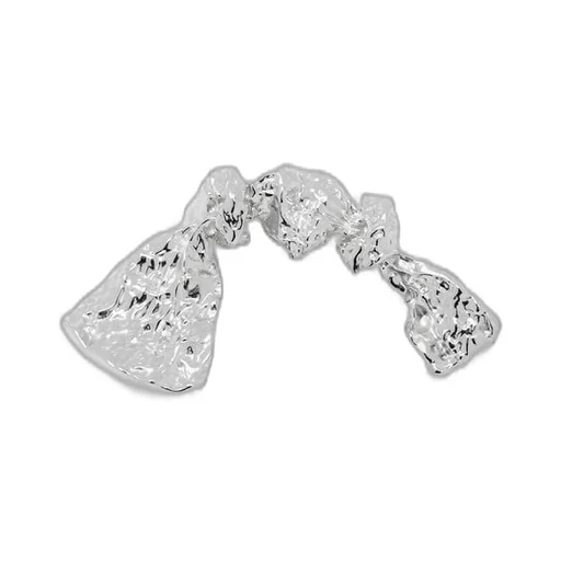 BoWED Tie brooch in sterling silver