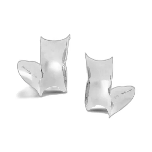 Elephant earrings in sterling silver