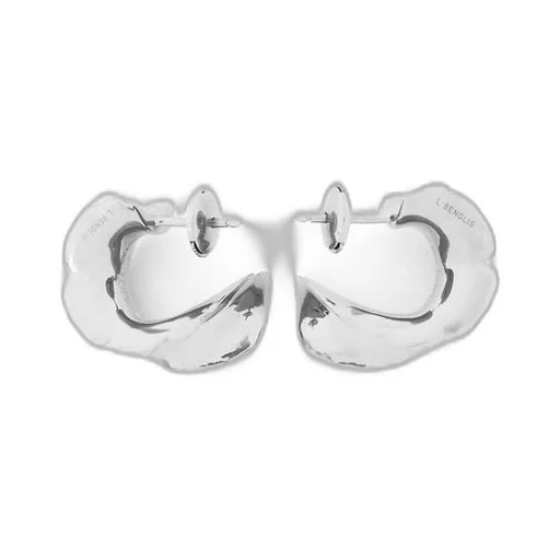 Elephant earrings in sterling silver