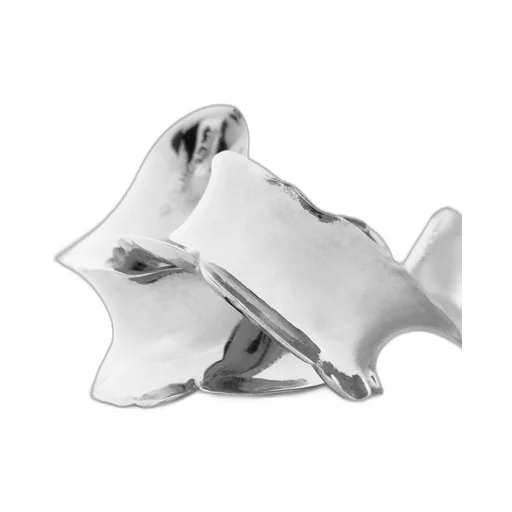 Elephant earrings in sterling silver