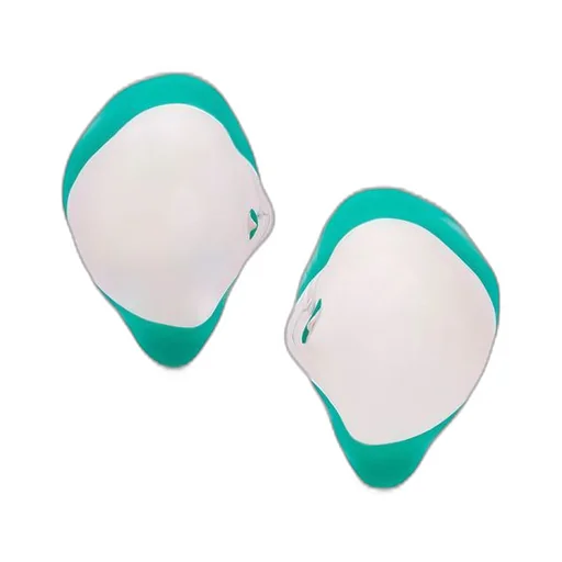 Foam Drip earrings in sterling silver and enamel