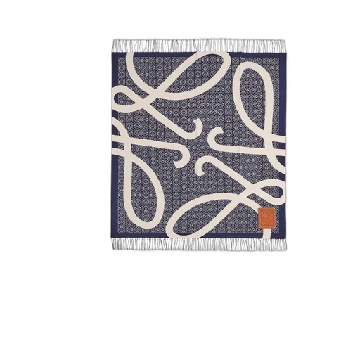 Anagram blanket in wool