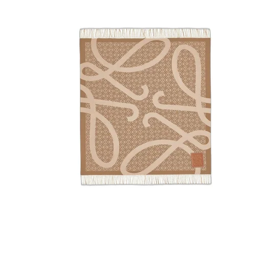 Anagram blanket in wool